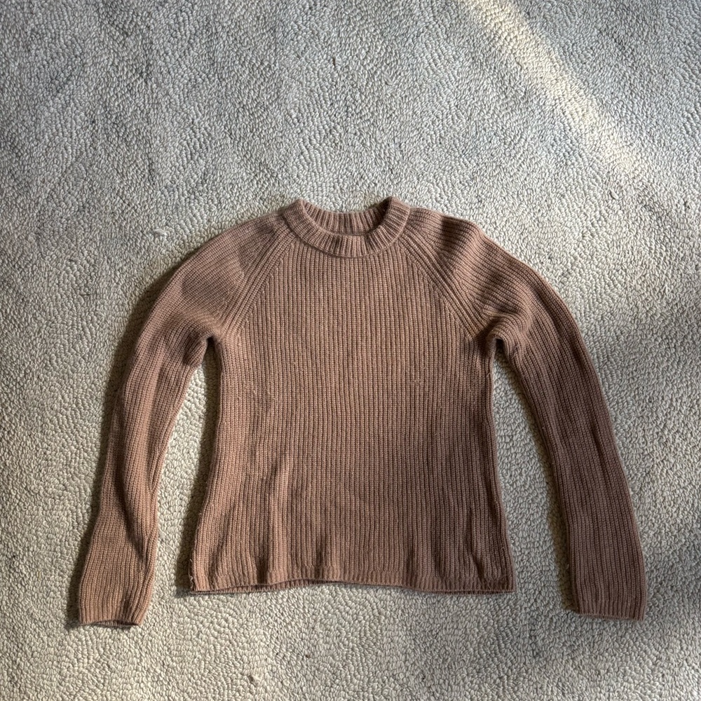 Quince Mongolian Cashmere Fisherman Sweater